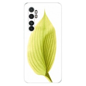 Odolné silikónové puzdro iSaprio - Green Leaf - Xiaomi Mi Note 10 Lite