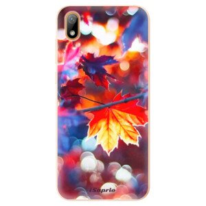 Odolné silikónové puzdro iSaprio - Autumn Leaves 02 - Huawei Y5 2019