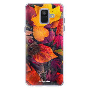 Plastové puzdro iSaprio - Autumn Leaves 03 - Samsung Galaxy A6