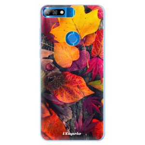 Silikónové puzdro iSaprio - Autumn Leaves 03 - Huawei Y7 Prime 2018