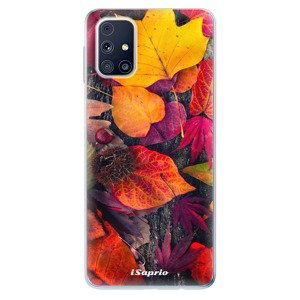 Odolné silikónové puzdro iSaprio - Autumn Leaves 03 - Samsung Galaxy M31s