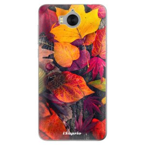 Odolné silikónové puzdro iSaprio - Autumn Leaves 03 - Huawei Y5 2017 / Y6 2017