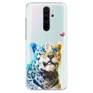 Plastové puzdro iSaprio - Leopard With Butterfly - Xiaomi Redmi Note 8 Pro