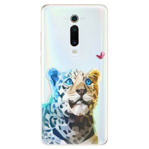 Odolné silikónové puzdro iSaprio - Leopard With Butterfly - Xiaomi Mi 9T Pro