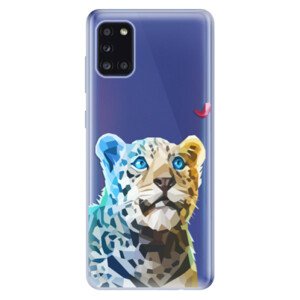 Odolné silikónové puzdro iSaprio - Leopard With Butterfly - Samsung Galaxy A31