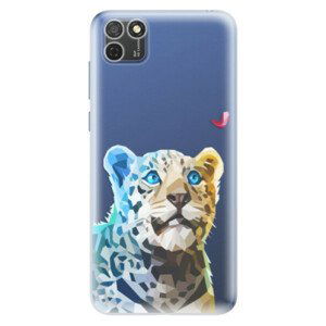 Odolné silikónové puzdro iSaprio - Leopard With Butterfly - Honor 9S