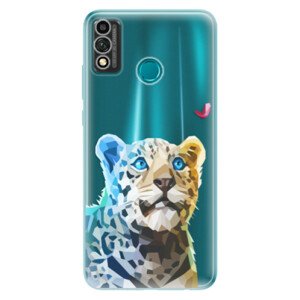 Odolné silikónové puzdro iSaprio - Leopard With Butterfly - Honor 9X Lite