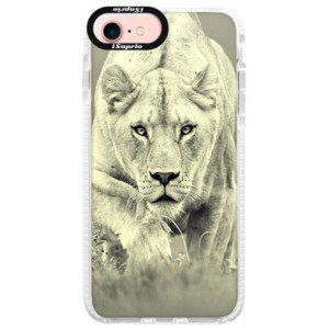 Silikónové púzdro Bumper iSaprio - Lioness 01 - iPhone 7