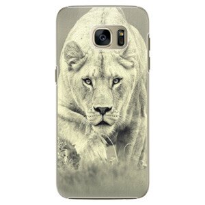 Plastové puzdro iSaprio - Lioness 01 - Samsung Galaxy S7 Edge