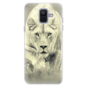 Silikónové puzdro iSaprio - Lioness 01 - Samsung Galaxy A6