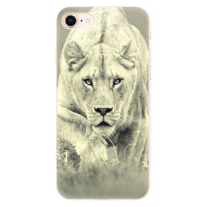 Odolné silikónové puzdro iSaprio - Lioness 01 - iPhone 8