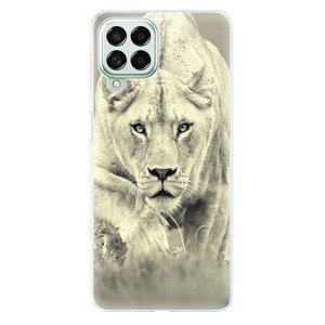 Odolné silikónové puzdro iSaprio - Lioness 01 - Samsung Galaxy M53 5G