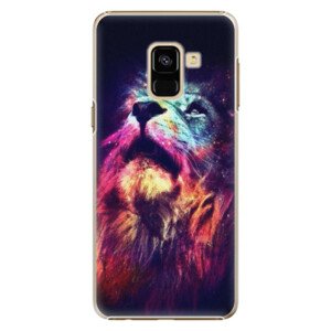 Plastové puzdro iSaprio - Lion in Colors - Samsung Galaxy A8 2018