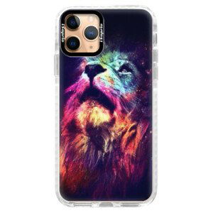 Silikónové puzdro Bumper iSaprio - Lion in Colors - iPhone 11 Pro