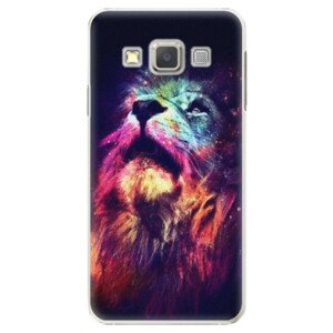 Plastové puzdro iSaprio - Lion in Colors - Samsung Galaxy A7