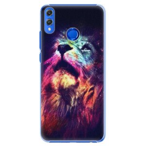 Plastové puzdro iSaprio - Lion in Colors - Huawei Honor 8X