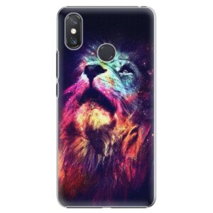 Plastové puzdro iSaprio - Lion in Colors - Xiaomi Mi Max 3