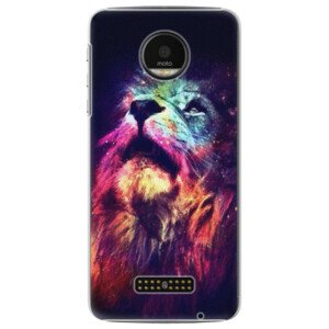 Plastové puzdro iSaprio - Lion in Colors - Lenovo Moto Z