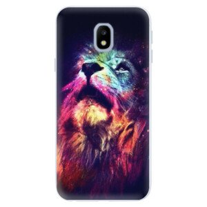 Silikónové puzdro iSaprio - Lion in Colors - Samsung Galaxy J3 2017