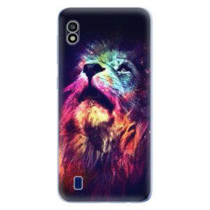 Odolné silikónové puzdro iSaprio - Lion in Colors - Samsung Galaxy A10