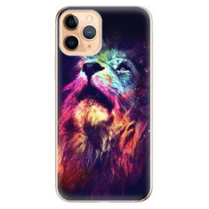 Odolné silikónové puzdro iSaprio - Lion in Colors - iPhone 11 Pro