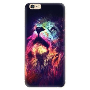 Odolné silikónové puzdro iSaprio - Lion in Colors - iPhone 6/6S