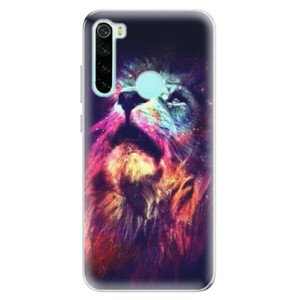 Odolné silikónové puzdro iSaprio - Lion in Colors - Xiaomi Redmi Note 8