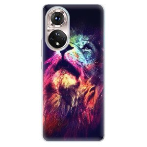 Odolné silikónové puzdro iSaprio - Lion in Colors - Honor 50