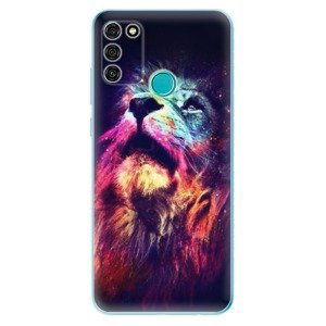 Odolné silikónové puzdro iSaprio - Lion in Colors - Honor 9A