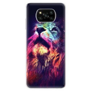 Odolné silikónové puzdro iSaprio - Lion in Colors - Xiaomi Poco X3 Pro / X3 NFC