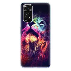 Odolné silikónové puzdro iSaprio - Lion in Colors - Xiaomi Redmi Note 11 / Note 11S