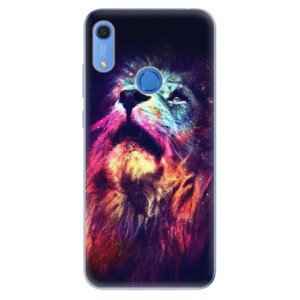 Odolné silikónové puzdro iSaprio - Lion in Colors - Huawei Y6s