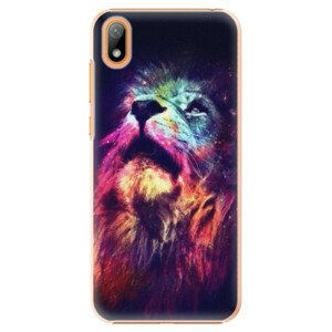 Plastové puzdro iSaprio - Lion in Colors - Huawei Y5 2019