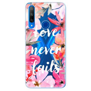 Odolné silikónové puzdro iSaprio - Love Never Fails - Huawei Honor 9X