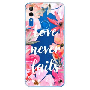 Odolné silikónové puzdro iSaprio - Love Never Fails - Huawei P Smart Z