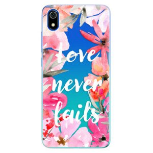 Odolné silikónové puzdro iSaprio - Love Never Fails - Xiaomi Redmi 7A