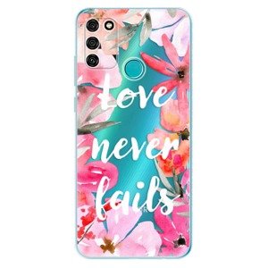 Odolné silikónové puzdro iSaprio - Love Never Fails - Honor 9A