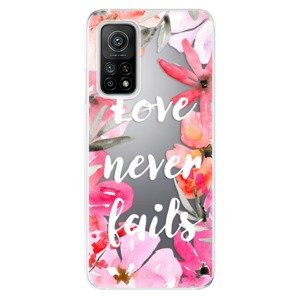 Odolné silikónové puzdro iSaprio - Love Never Fails - Xiaomi Mi 10T / Mi 10T Pro