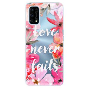 Odolné silikónové puzdro iSaprio - Love Never Fails - Realme 7 Pro