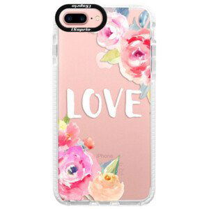 Silikónové púzdro Bumper iSaprio - Love - iPhone 7 Plus