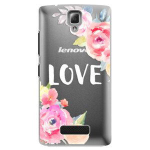 Plastové puzdro iSaprio - Love - Lenovo A2010