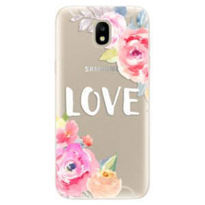 Odolné silikónové puzdro iSaprio - Love - Samsung Galaxy J5 2017