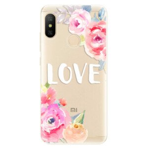 Odolné silikónové puzdro iSaprio - Love - Xiaomi Mi A2 Lite