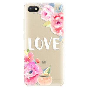 Odolné silikónové puzdro iSaprio - Love - Xiaomi Redmi 6A