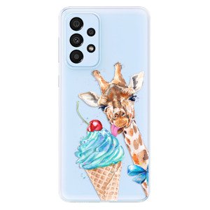 Odolné silikónové puzdro iSaprio - Love Ice-Cream - Samsung Galaxy A33 5G