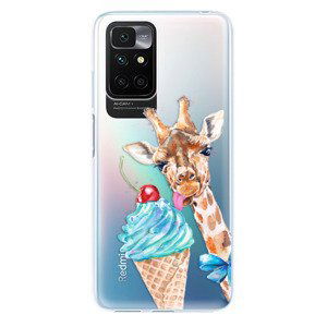 Odolné silikónové puzdro iSaprio - Love Ice-Cream - Xiaomi Redmi 10