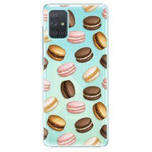 Plastové puzdro iSaprio - Macaron Pattern - Samsung Galaxy A71