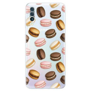 Odolné silikónové puzdro iSaprio - Macaron Pattern - Samsung Galaxy A50