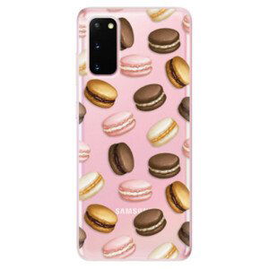 Odolné silikónové puzdro iSaprio - Macaron Pattern - Samsung Galaxy S20