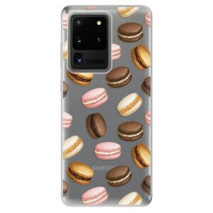 Odolné silikónové puzdro iSaprio - Macaron Pattern - Samsung Galaxy S20 Ultra